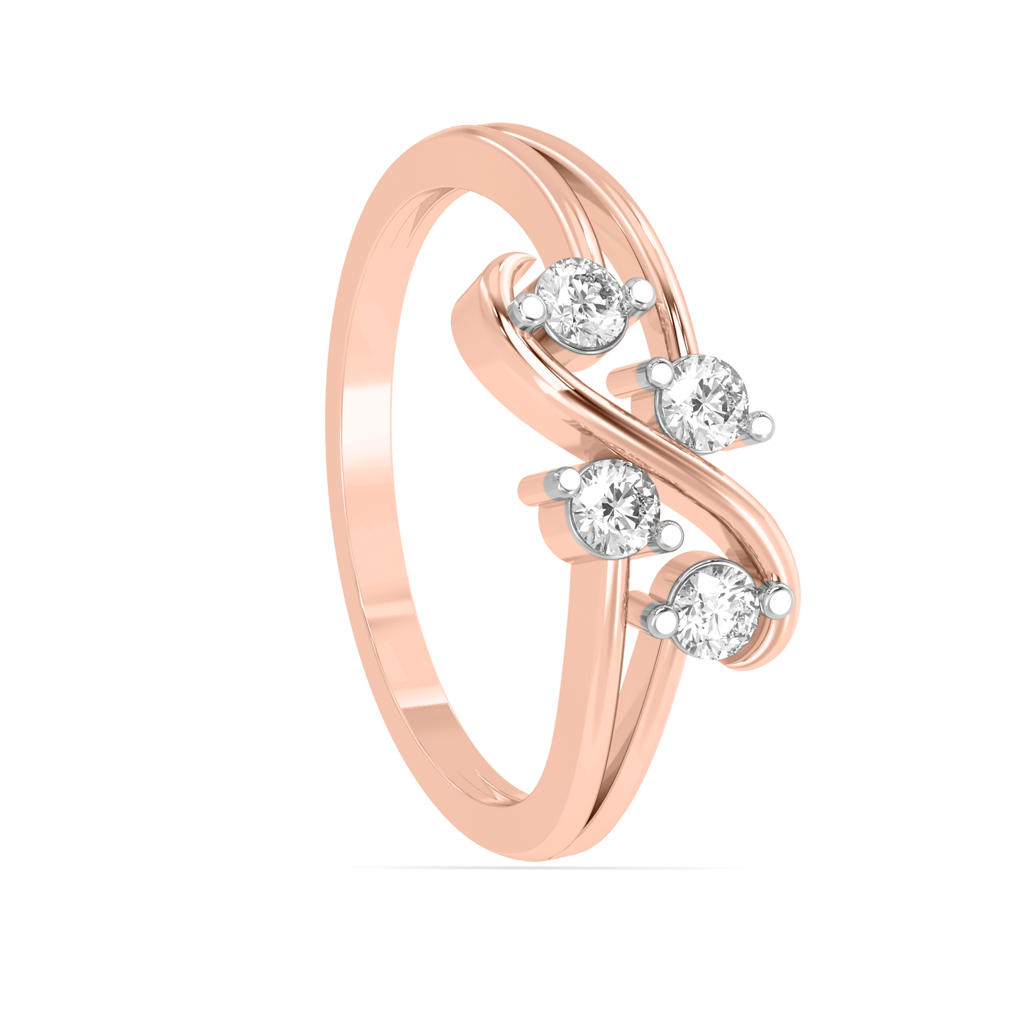 Diamond Ring for her in Rose Gold DRG22647