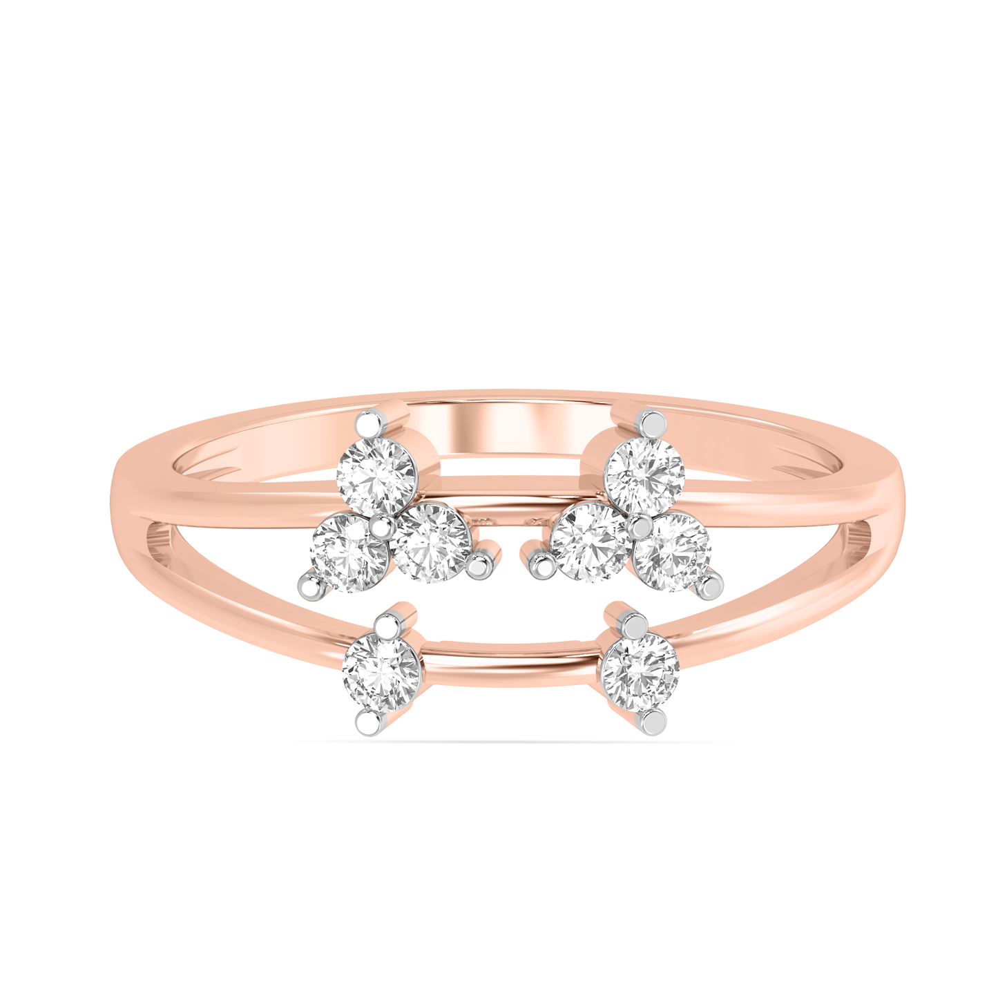 Diamond Ring for her in Rose Gold DRG22648