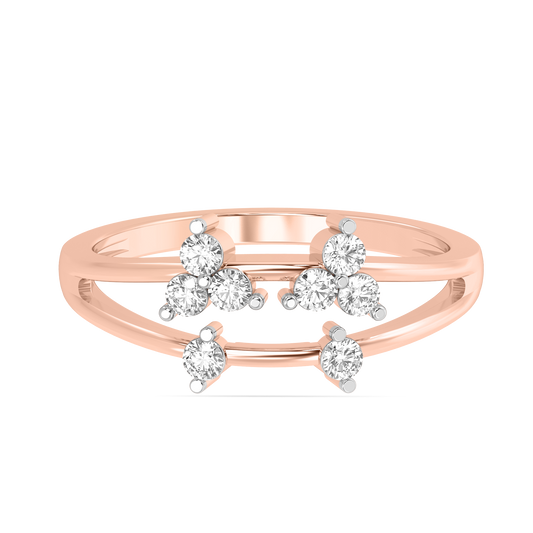 Diamond Ring for her in Rose Gold DRG22648