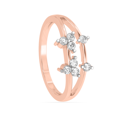 Diamond Ring for her in Rose Gold DRG22648