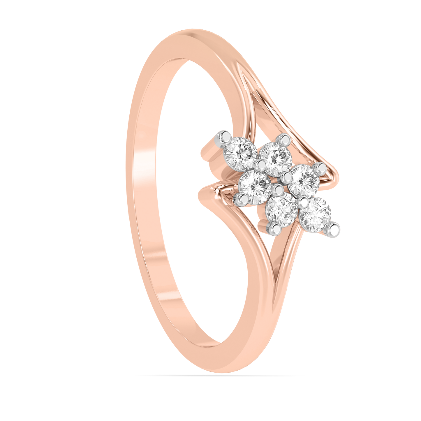 Diamond Ring for her in Rose Gold DRG22653