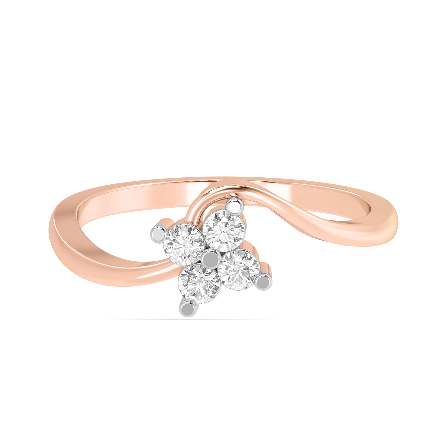 Diamond Ring for her in Rose Gold DRG22654