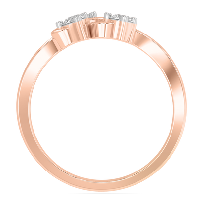 Diamond Ring for her in Rose Gold DRG22660