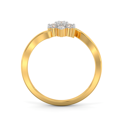 Diamond Ring for her in Yellow Gold DRG22661