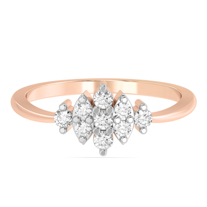 Diamond Ring for her in Rose Gold DRG22662