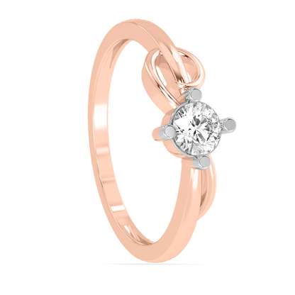 Diamond Ring for her in Rose Gold DRG22668