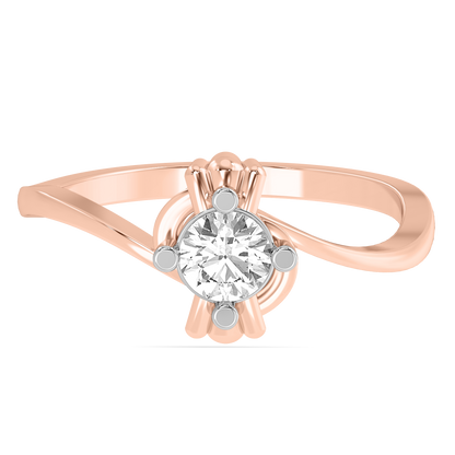 Diamond Ring for her in Rose Gold DRG22669