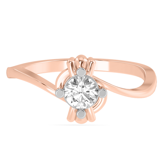 Diamond Ring for her in Rose Gold DRG22669