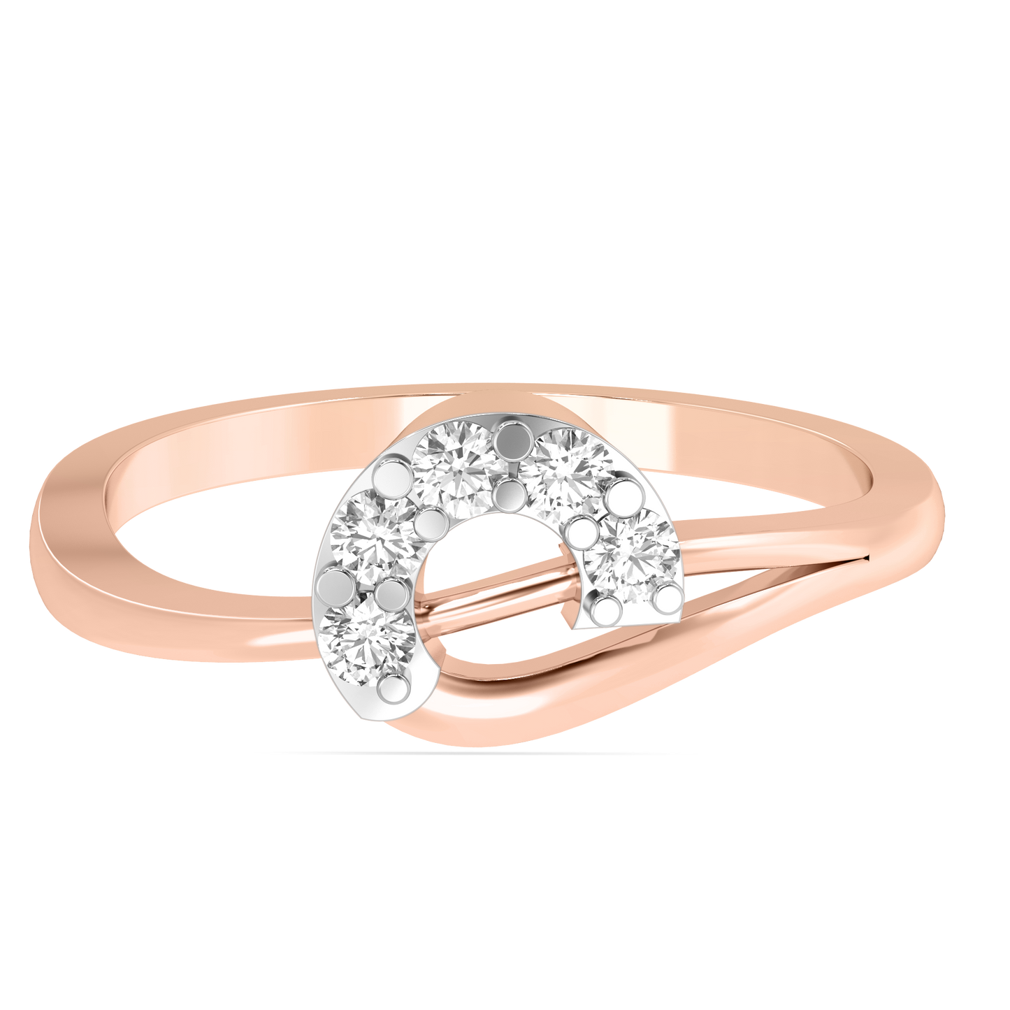 Diamond Ring for her in Rose Gold DRG22671