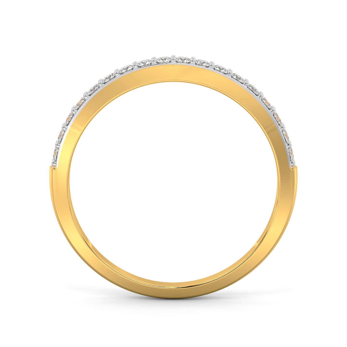 Diamond Ring for her in Yellow Gold DRG22675