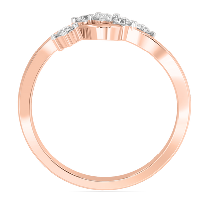 Diamond Ring for her in Rose Gold DRG22678