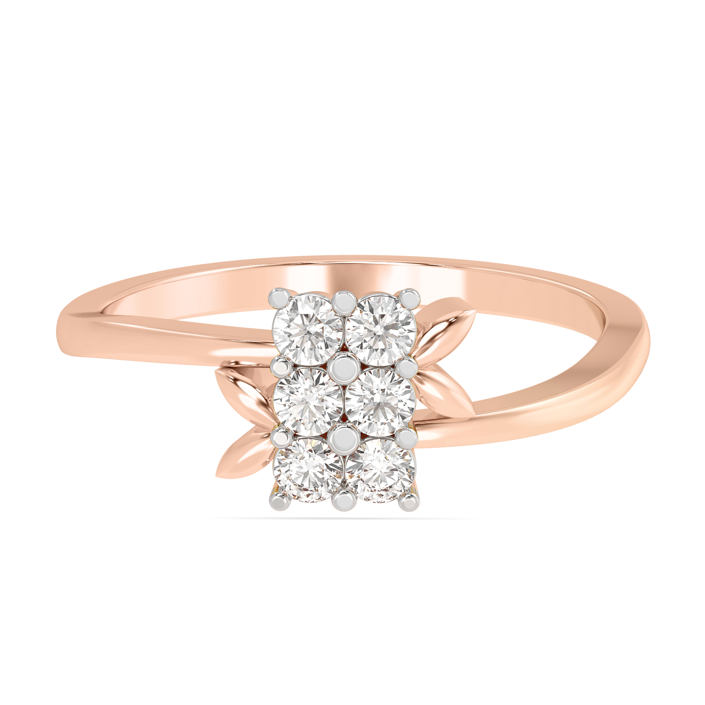 Diamond Ring for her in Rose Gold DRG22692