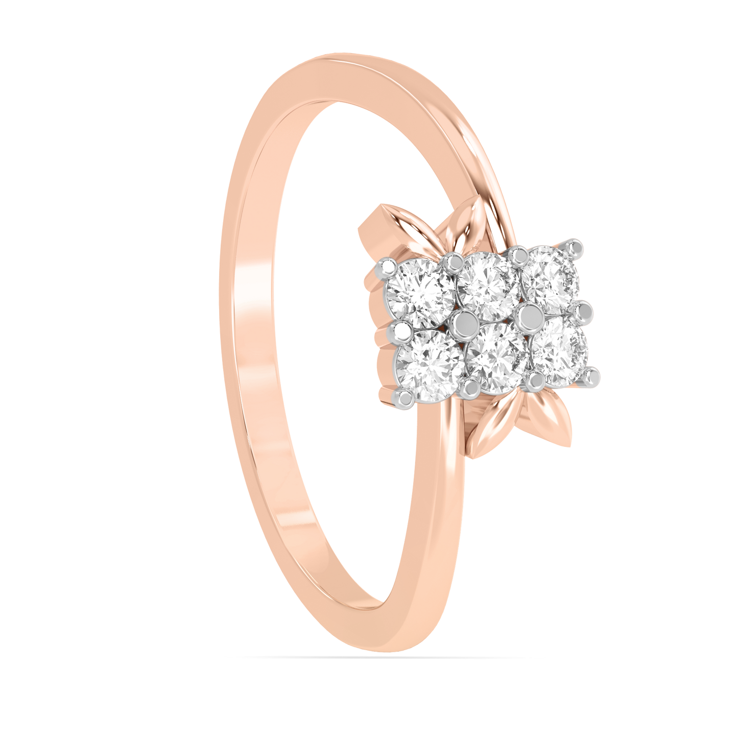 Diamond Ring for her in Rose Gold DRG22692