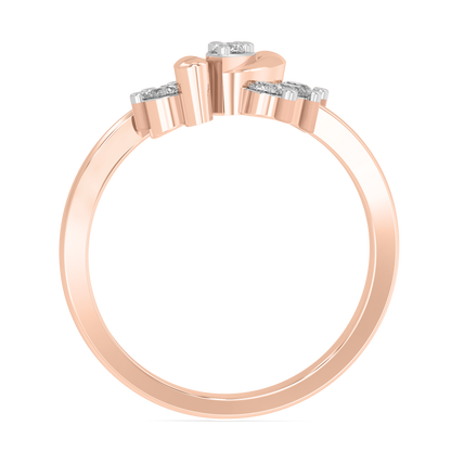 Diamond Ring for her in Rose Gold DRG22698