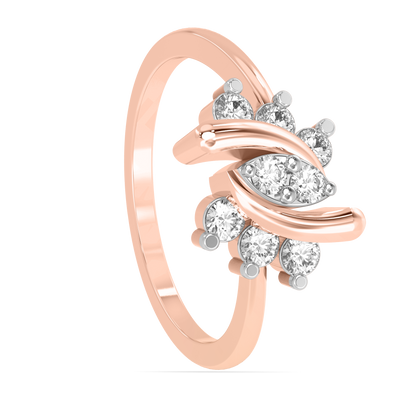 Diamond Ring for her in Rose Gold DRG22698