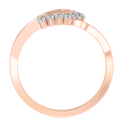 Diamond Ring for her in Rose Gold DRG22702