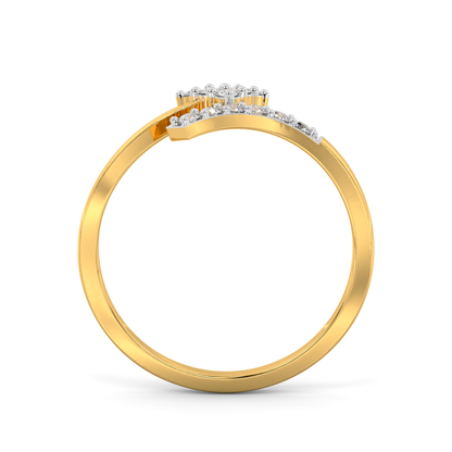 Diamond Ring for her in Yellow Gold DRG22708