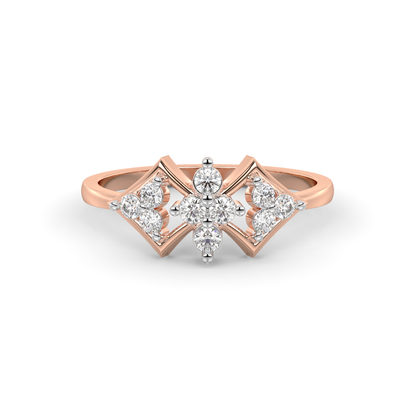 Diamond Ring for her in Rose Gold DRG22710