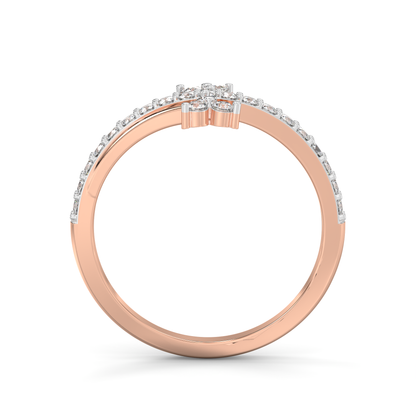 Diamond Ring for her in Rose Gold DRG22720