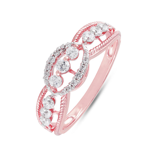 Winsome Diamond Finger Ring