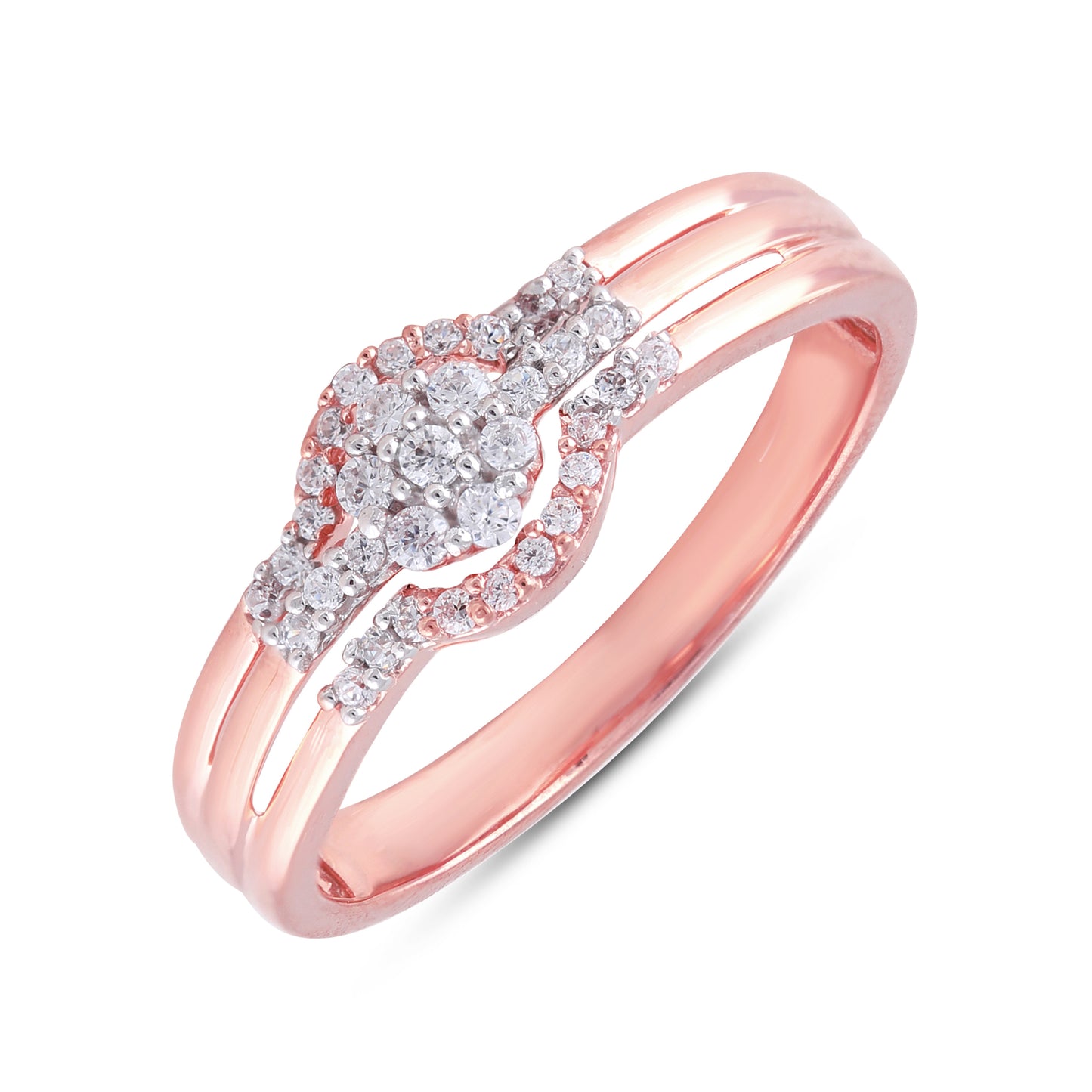 Gaston Diamond Finger Ring