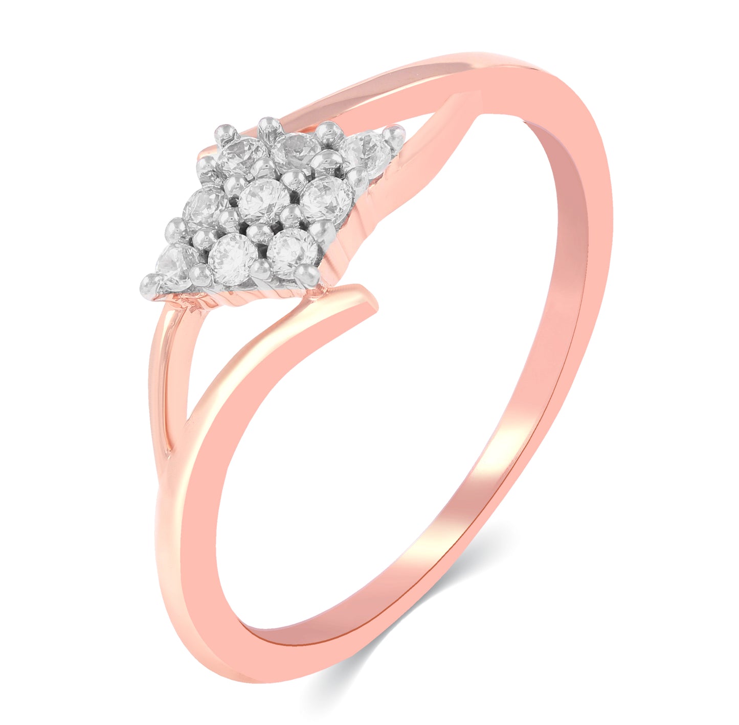 Elphina Diamond Finger Ring