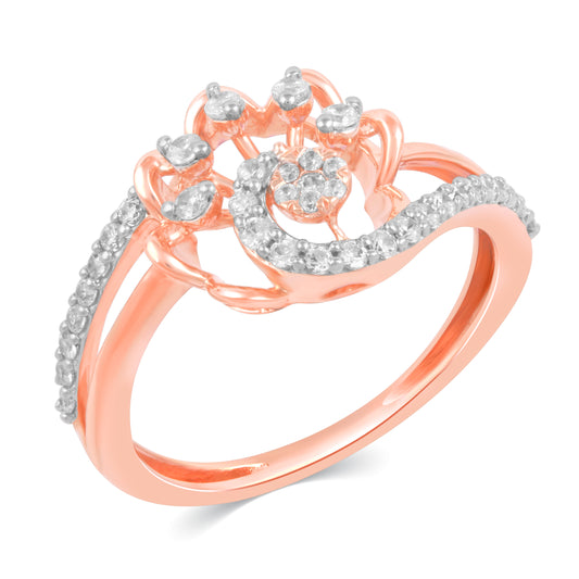 Elisa Diamond Finger Ring