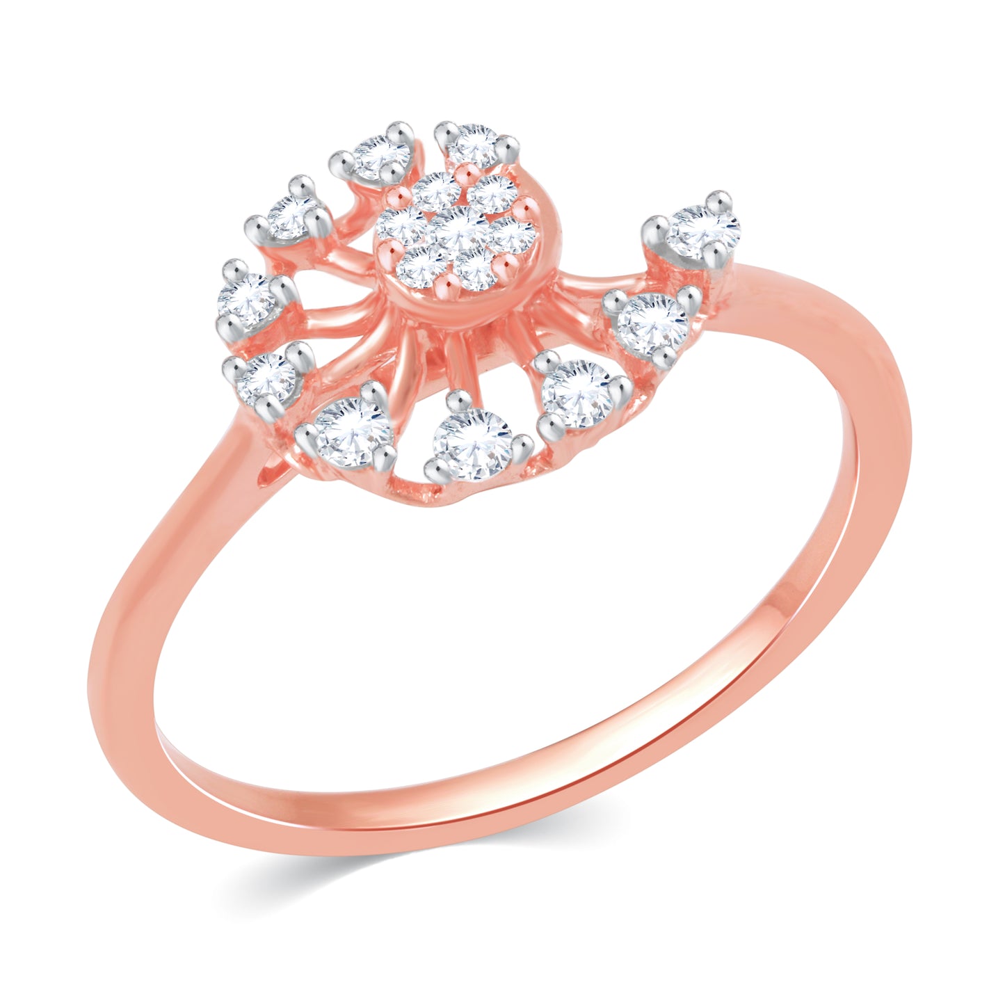 Sara Diamond Finger Ring