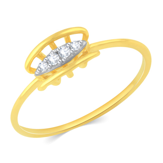 Agata Diamond Finger Ring