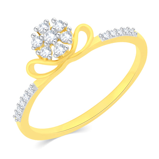 Arco Diamond Finger Ring