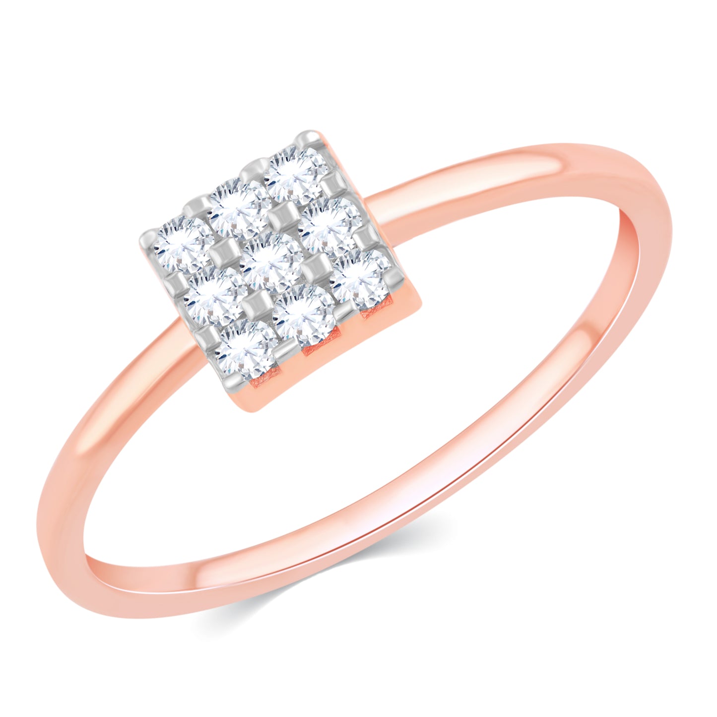 Carole Diamond Finger Ring