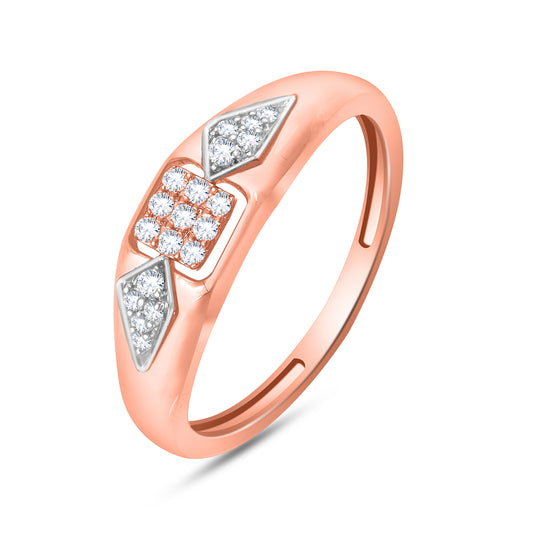 Diamond Ring for her in Rose Gold DRG23303