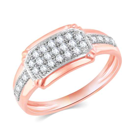 Diamond Ring for her in Rose Gold DRG23305