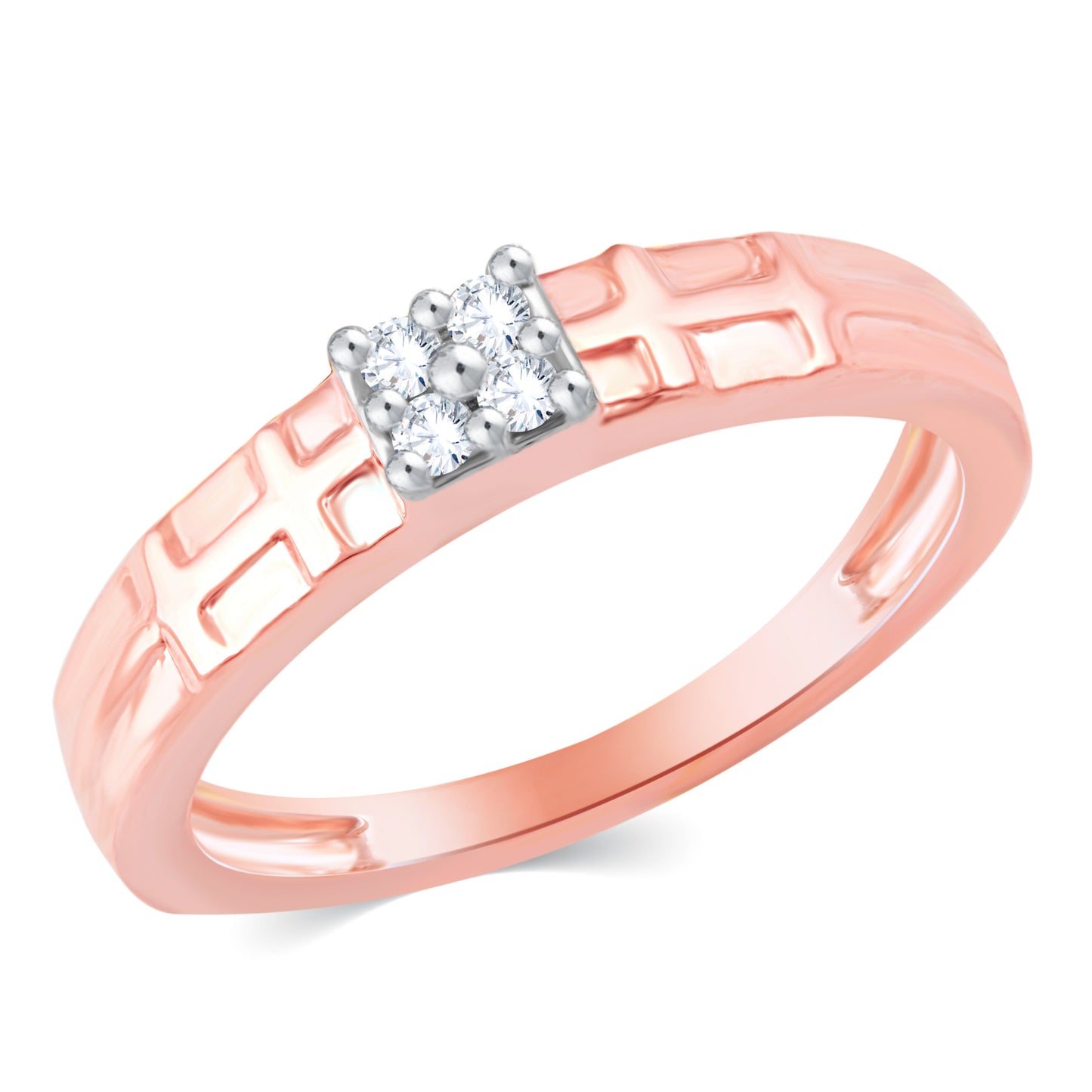 Diamond Ring for her in Rose Gold DRG23328