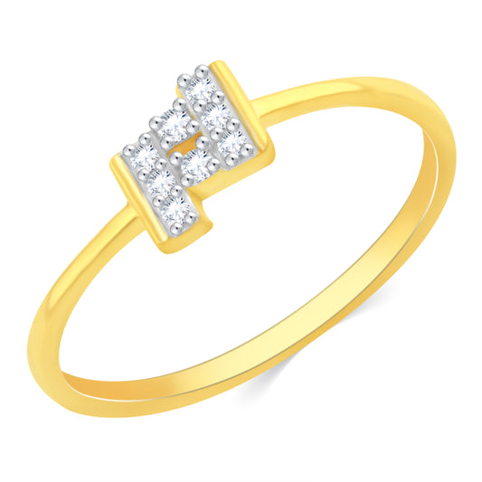 Diamond Ring for her in Yellow Gold DRG23355