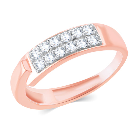 Diamond Ring for her in Rose Gold DRG23380