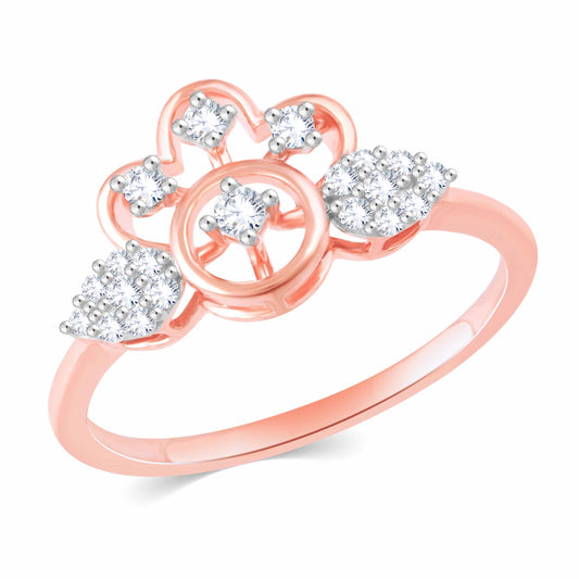 Diamond Ring for her in Rose Gold DRG23392