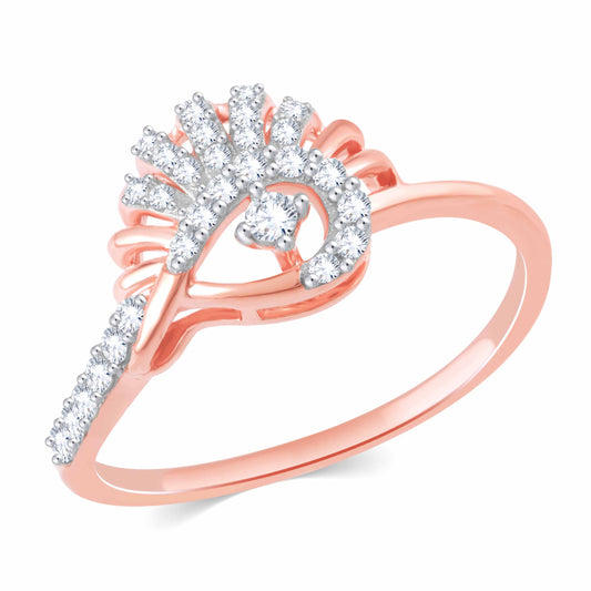 Diamond Ring for her in Rose Gold DRG23393