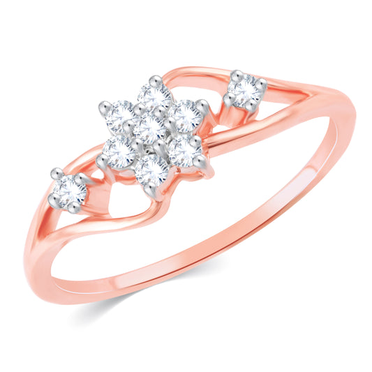 Diamond Ring for her in Rose Gold DRG23461