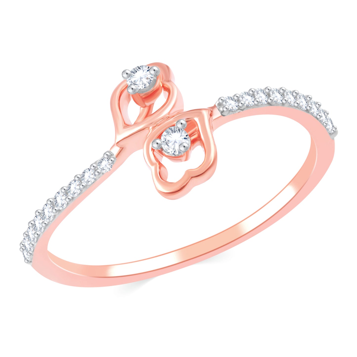 Diamond Ring for her in Rose Gold DRG23469