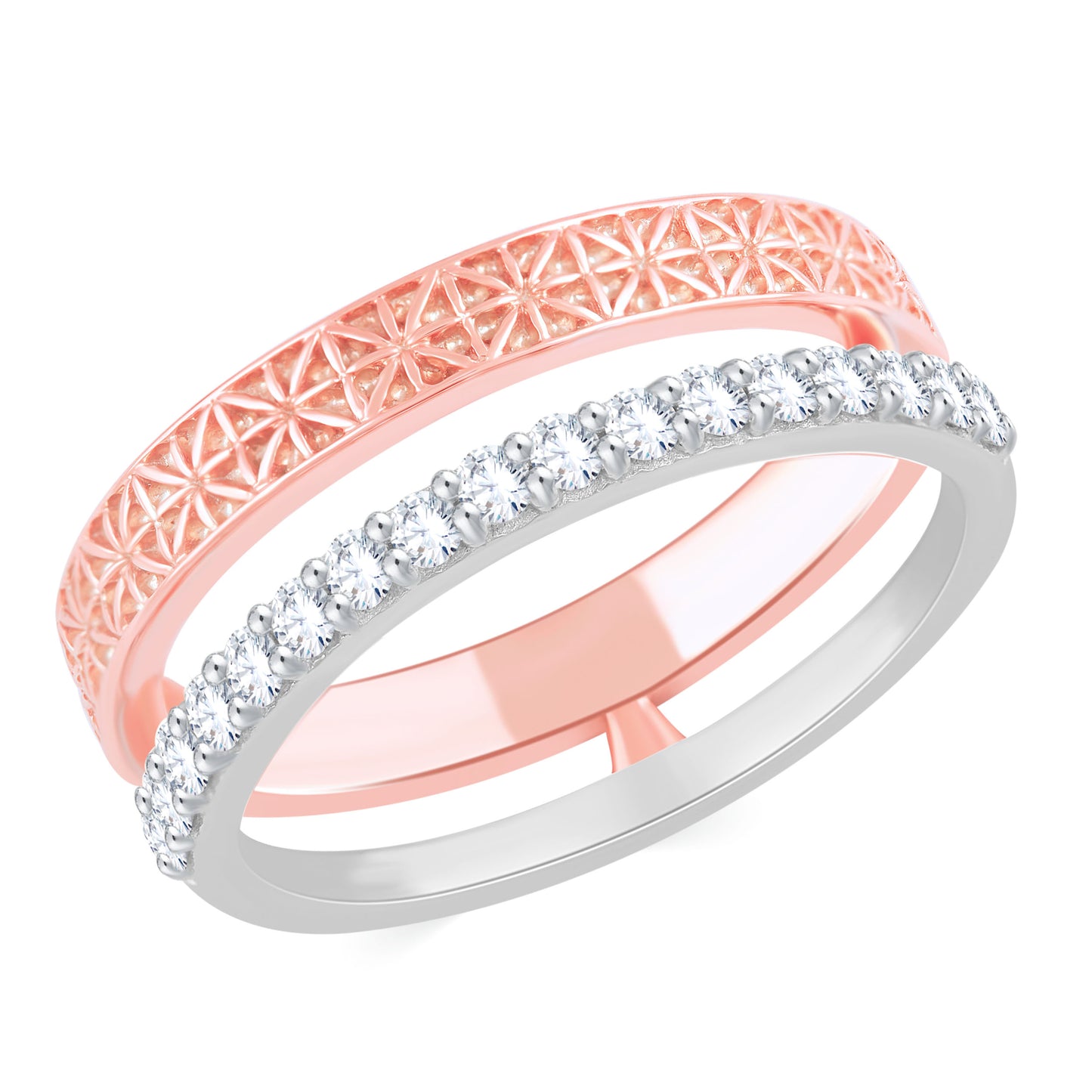 Diamond Ring for her in Rose Gold DRG23494