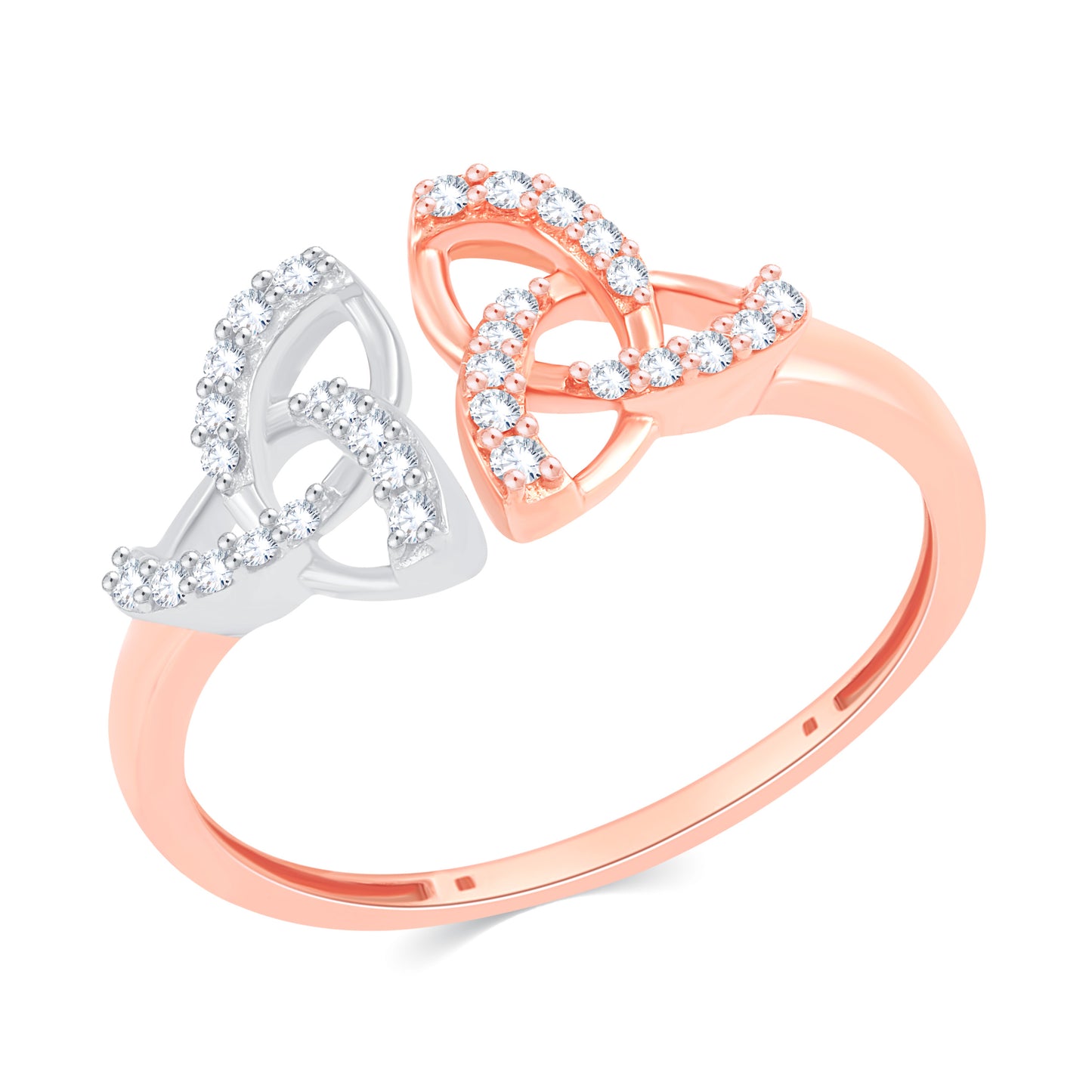 Diamond Ring for her in Rose Gold DRG23498