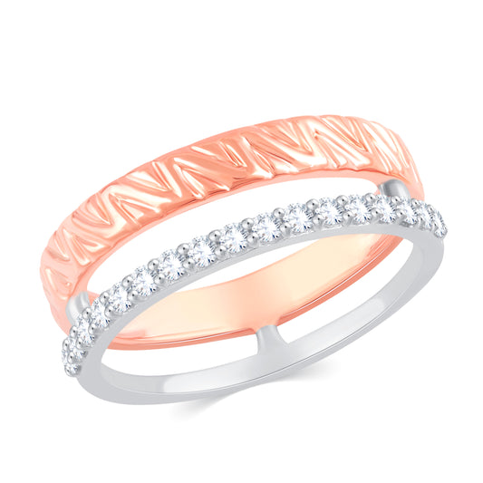 Diamond Ring for her in Rose Gold DRG23509