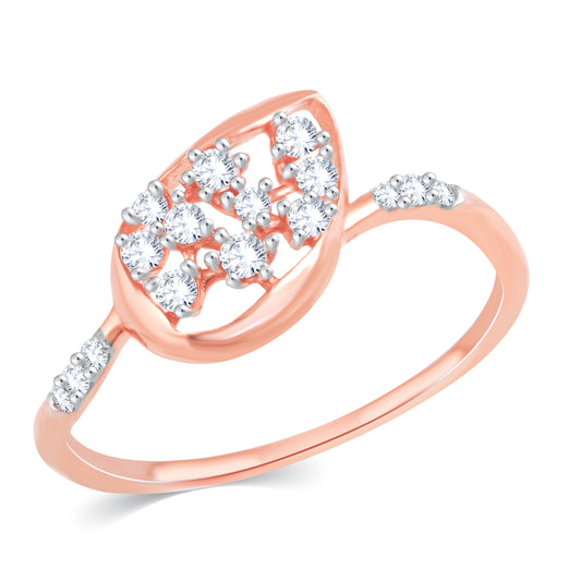 Diamond Ring for her in Rose Gold DRG23520