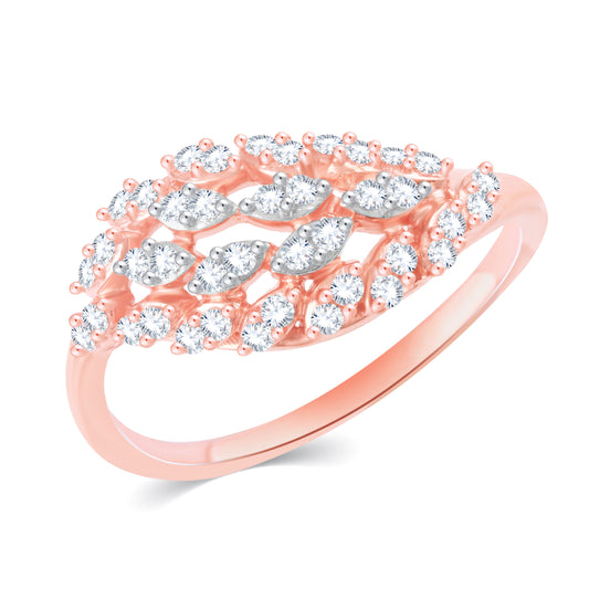 Diamond Ring for her in Rose Gold DRG23560