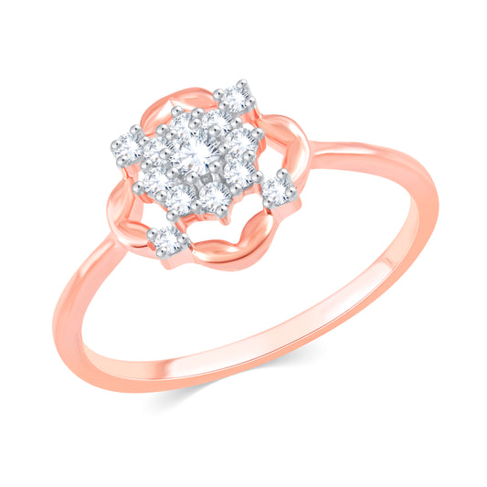 Diamond Ring for her in Rose Gold DRG23642