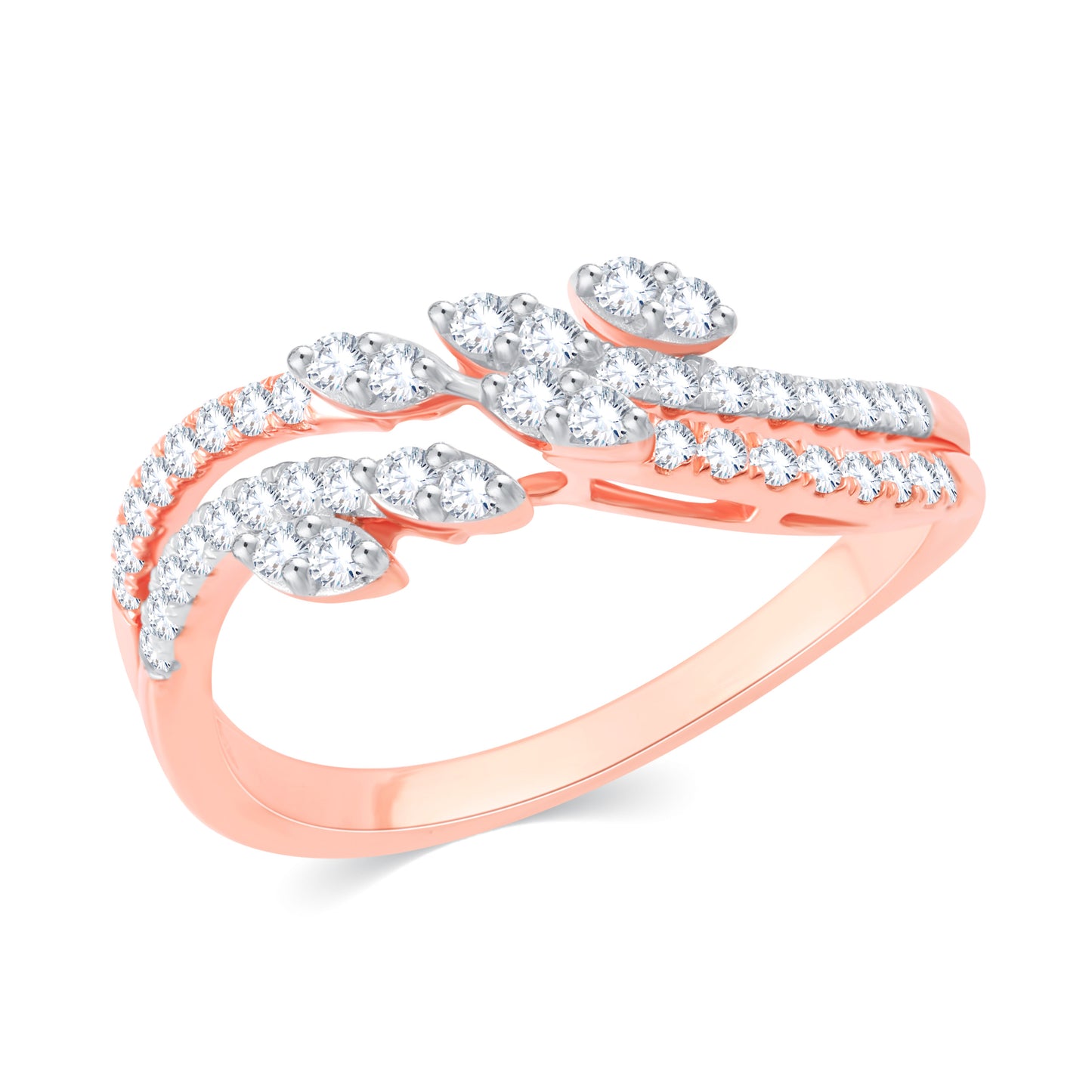 Diamond Ring for her in Rose Gold DRG23668