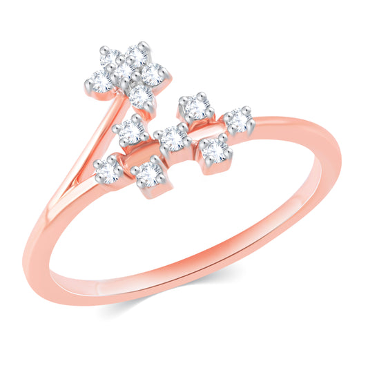 Diamond Ring for her in Rose Gold DRG23682