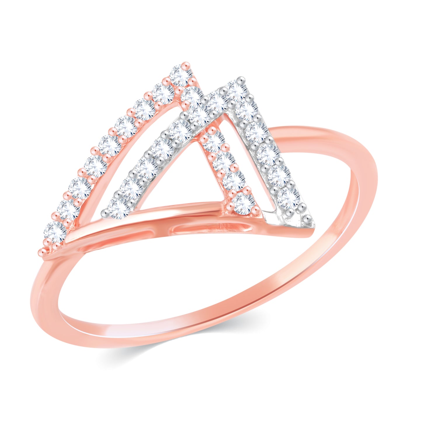 Diamond Ring for her in Rose Gold DRG23697