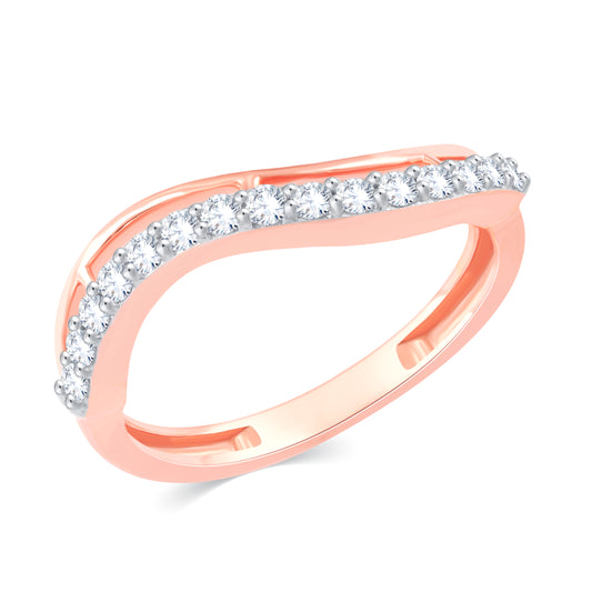 Diamond Ring for her in Rose Gold DRG23705